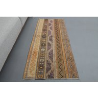 60 X 150 cm Großer Teppich, Vintage Türvorleger, Badematte, Kleiner Teppich Aus Wolle, Mini Geschenkteppich, Küchenteppich von AliBabaCarpets