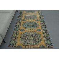 Vintage Teppichläufer, Kelim Teppich 100x200, Läufer, Kelimteppich, Teppich, Boho Wollteppich von AliBabaCarpets