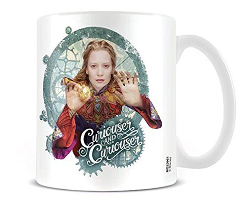 Alice Through The Looking Glass Curiouser Becher aus Keramik, mehrfarbig von Pyramid International