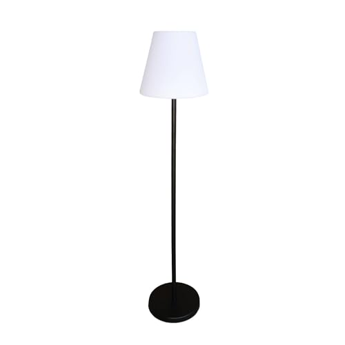 LED Stehlampe 150cm für den Außenbereich, Farbwechselfunktion der Beleuchtung, Modernes Design, kabellos und solarbetrieben mit Fernbedienung - LAMPADA XL von Alice's Garden