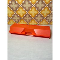 Reynolds Küchenrollenhalter/Abroller Aus Kunststoff in Orange | 70Er Jahre Mid Century Vintage von AliceGroovy