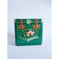 Retro Underberg Dose, Kofferdose 2003, Emil Underberg, "Picknick Im Grünen" Versand Am Nächsten Werktag von AliceVintageTreasury
