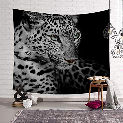 Alicebay Wandbehang Wandbehang Wandbehang Wandbehang Wandteppich Große Wohnzimmer-Dekoration Home Wall Art für Wohnzimmer Schlafzimmer Decor Poster, Gepard, 200 * 150cm von Alicebay