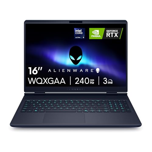Alienware 16x Aurora Gaming Laptop AC16251 16" WQXGA 240Hz G-Sync Display, Intel Core Ultra 9 275HX Series 2, Nvidia Geforce RTX 5070, 32GB RAM, 1TB SSD, Windows 11 Home, AlienFX RGB QWERTZ Tastatur Alienware 16x Aurora Gaming Laptop AC16251 16" WQXGA 240Hz G-Sync Display, Intel Core Ultra 9 275HX Series 2, Nvidia Geforce RTX 5070, 32GB RAM, 1TB SSD, Windows 11 Home, AlienFX RGB QWERTZ Tastatur von Alienware