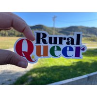 Ländlicher Queer Pride Magnet von AlightAgency