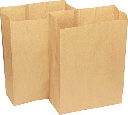 Alina kompostierbarer Papier-Treteimerbeutel/Lebensmittelbox-Einlage/biologisch abbaubarer 25-Liter-Papiersack (braun, 20 Beutel) von Alina