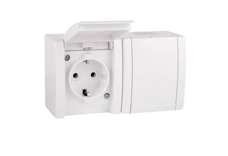 Aling Conel Aufputz-Steckdose ALING-CONEL Power Line Aufputz-Steckdosen, IP 44 Aling Conel Aufputz-Steckdose ALING-CONEL Power Line Aufputz-Steckdosen, IP 44 von Aling Conel