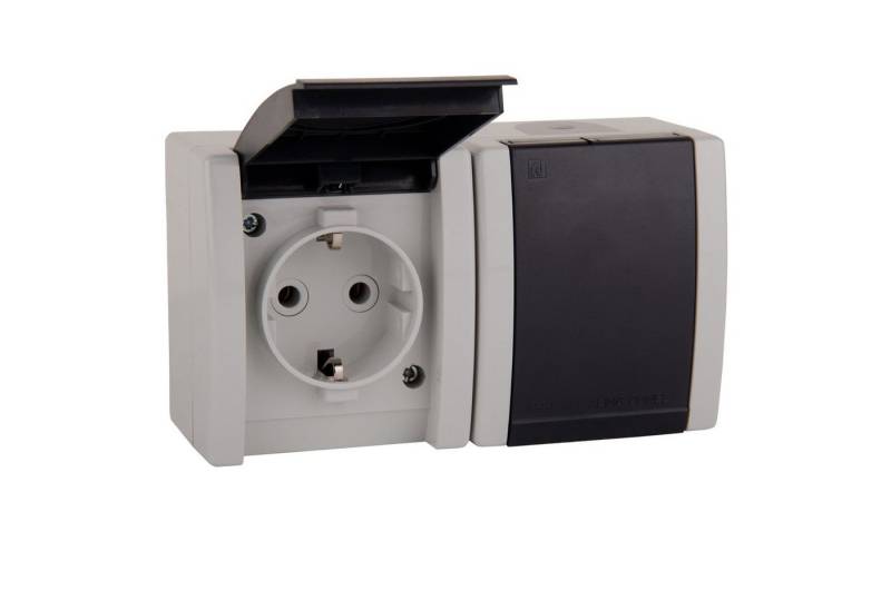 Aling Conel Aufputz-Steckdose ALING-CONEL Power Line Aufputz-Steckdosen, IP 44 Aling Conel Aufputz-Steckdose ALING-CONEL Power Line Aufputz-Steckdosen, IP 44 von Aling Conel