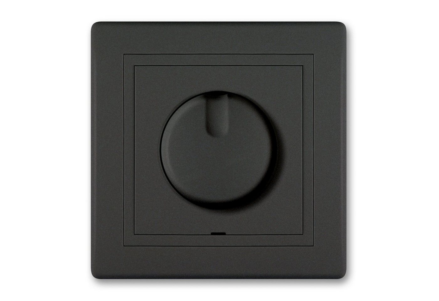 Aling Conel Drehdimmer PRESTIGE-Line Universal LED Dimmer Schwarz Soft Touch (Packung) von Aling Conel
