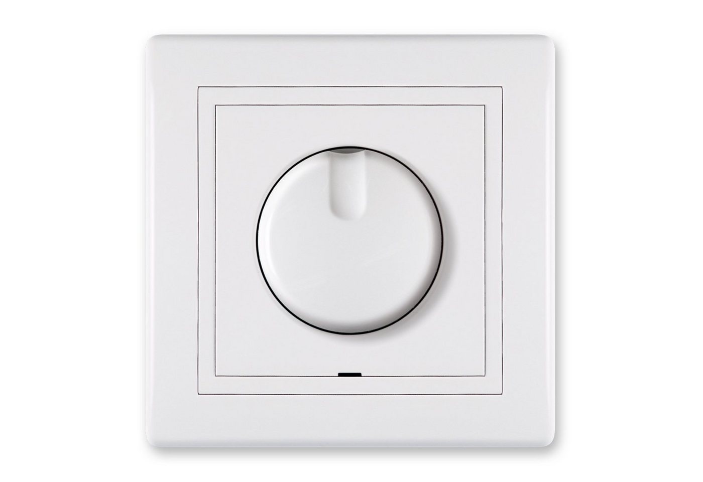 Aling Conel Drehdimmer PRESTIGE-Line Unterputz-Universal LED Dimmer 0-100W/10-250W (Packung) von Aling Conel