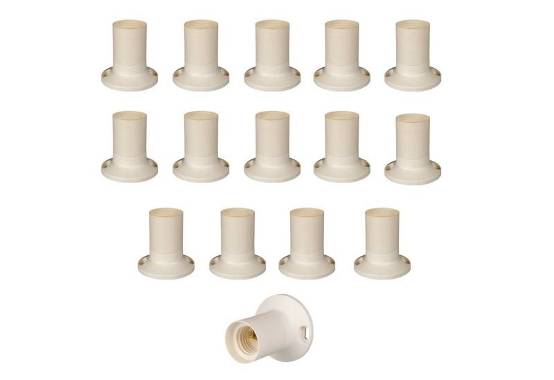 Aling Conel Lampenfassung Mantel glatt zu Wandmontage (gerade), (Set, 15-St) von Aling Conel