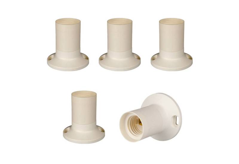 Aling Conel Lampenfassung Mantel glatt zu Wandmontage (gerade), (Set, 5-St) von Aling Conel