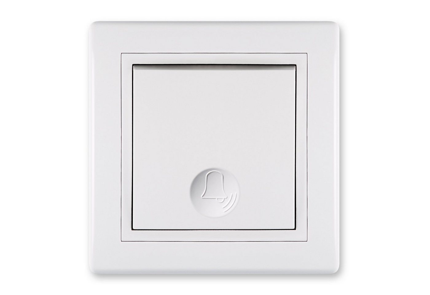 Aling Conel Lichtschalter PRESTIGE-Line Unterputz-Klingeltaster (Packung) von Aling Conel