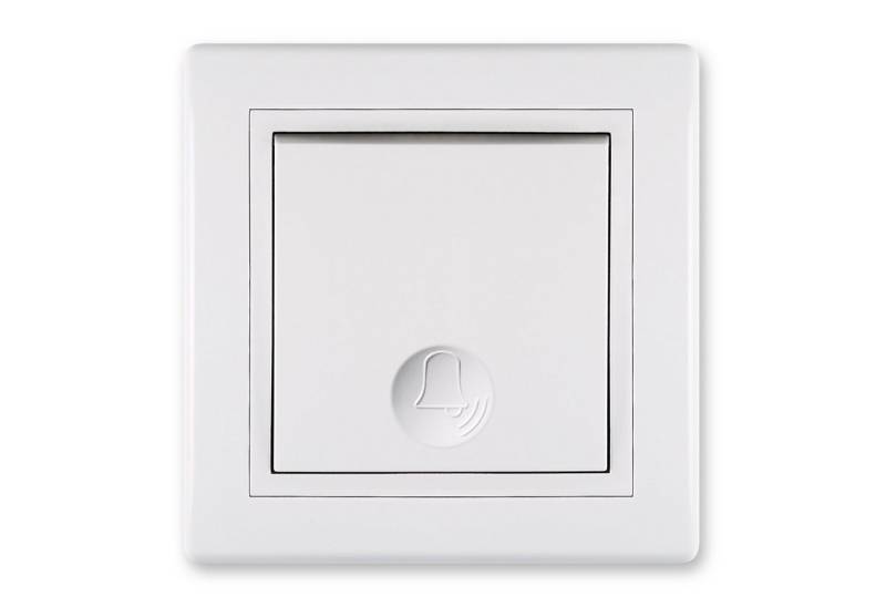 Aling Conel Lichtschalter PRESTIGE-Line Unterputz-Klingeltaster (Packung) von Aling Conel