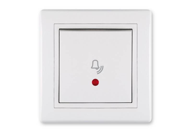 Aling Conel Lichtschalter PRESTIGE-Line Unterputz-Klingeltaster mit Glimmlampe (Packung) Aling Conel Lichtschalter PRESTIGE-Line Unterputz-Klingeltaster mit Glimmlampe (Packung) von Aling Conel