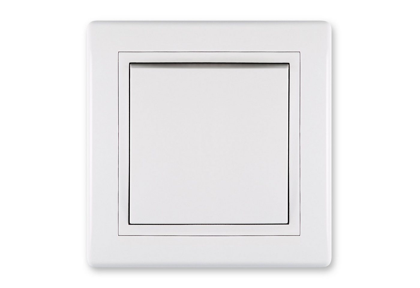 Aling Conel Lichtschalter Prestige Line Unterputz-Schalter ohne Glimmlampe Weiß (Packung) von Aling Conel
