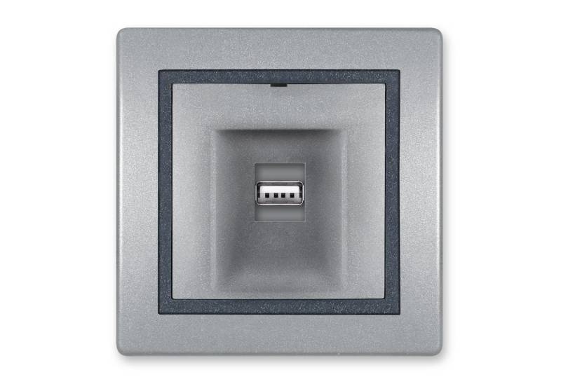 Aling Conel Steckdose Datendose 1-fach RJ 45 Cat 6A UTP Keystone Silber, Packung Aling Conel Steckdose Datendose 1-fach RJ 45 Cat 6A UTP Keystone Silber, Packung von Aling Conel