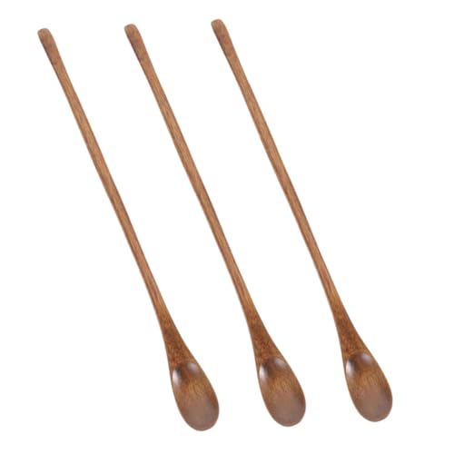 3 Stück Holzlöffel Hochwertige Holz Kaffeelöffel für Suppen und Rühren Komfortabler Griff Vielseitig Einsetzbar für Zuhause und Gastronomie 3 Stück Holzlöffel Hochwertige Holz Kaffeelöffel für Suppen und Rühren Komfortabler Griff Vielseitig Einsetzbar für Zuhause und Gastronomie von Alipis