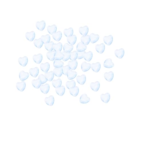 Alipis 1 Herz schneiden Acrylkristall in Herzform klare Kristallperlen kreativität kreativekraft Strasssteine Dekor Acryl-Diamanten DIY-Materialien Herzförmig Vase schmücken Zubehör von Alipis