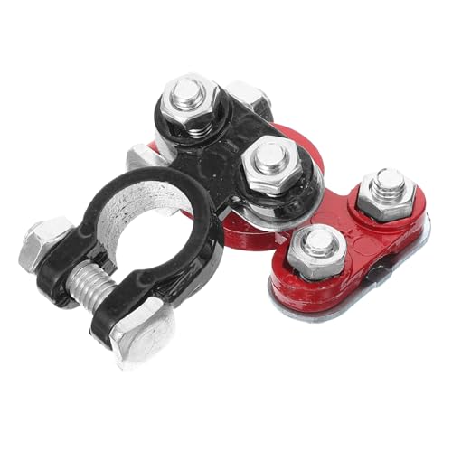 Alipis 1 Paar Auto Batterie Terminal Clips Schnellverschluss aus Reinem für Stabile Verbindung und Einfache Installation Kompatibel mit Autobatterien Langlebig Alipis 1 Paar Auto Batterie Terminal Clips Schnellverschluss aus Reinem für Stabile Verbindung und Einfache Installation Kompatibel mit Autobatterien Langlebig von Alipis