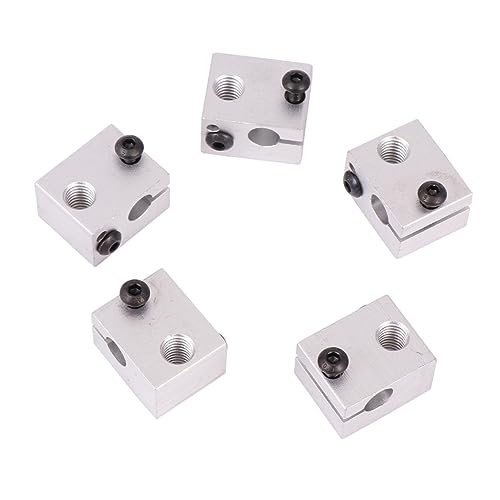 Alipis 1 Satz Aluminium Heizblock Für Drucker Hot End Heizblock Zubehör Kompatibel Mit Head Extruder Hohe Und Dichtigkeit Für Verschiedene Drucker 5 Stück Alipis 1 Satz Aluminium Heizblock Für Drucker Hot End Heizblock Zubehör Kompatibel Mit Head Extruder Hohe Und Dichtigkeit Für Verschiedene Drucker 5 Stück von Alipis