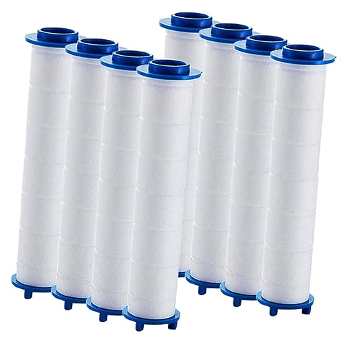 Alipis 1 Satz Duschkopffilter Tank Wasserhahn Dusche Und Schlauch Spray Enthärter Wasserfilter Gefilterter Filter Duschfilter Sprinklerkopf Badefilter Für Badewanne 8 Stück von Alipis