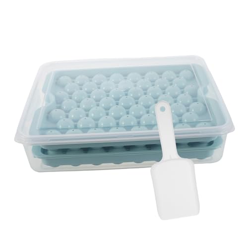 Alipis 1 Satz Eiswürfelform mit Deckel Lagige Mini Eiswürfelbehälter für Kühlschrank Wiederverwendbare Eisballpressen für Sommergetränke zum Einfrieren von Säften und Cocktails Alipis 1 Satz Eiswürfelform mit Deckel Lagige Mini Eiswürfelbehälter für Kühlschrank Wiederverwendbare Eisballpressen für Sommergetränke zum Einfrieren von Säften und Cocktails von Alipis