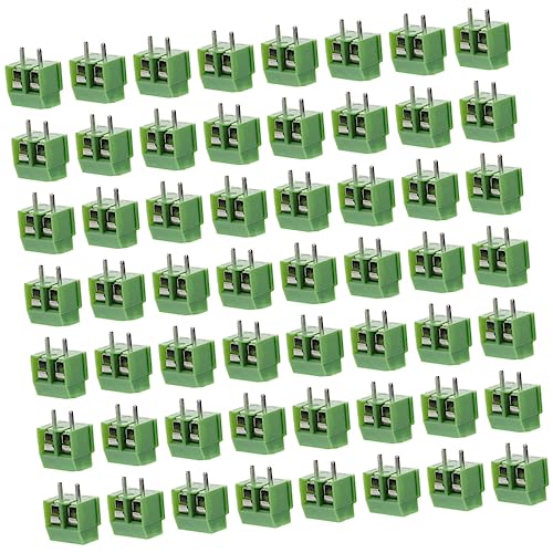 Alipis 1 Satz Schraubklemmen Pin Pitch Pcb Anschlussblock Für Diy Projekte Digitale Module Und Stromversorgungskomponenten 80 Stück von Alipis