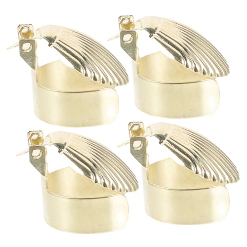 Alipis 1 Satz Teiliges Set Kerzenlöscher Aus Metall Automatischer Dochtlöscher Mit Elegantem Design Für Sicheres Löschen Von Kerzenflammen Hitzebeständig Und Wiederverwendbar 4 Stück von Alipis