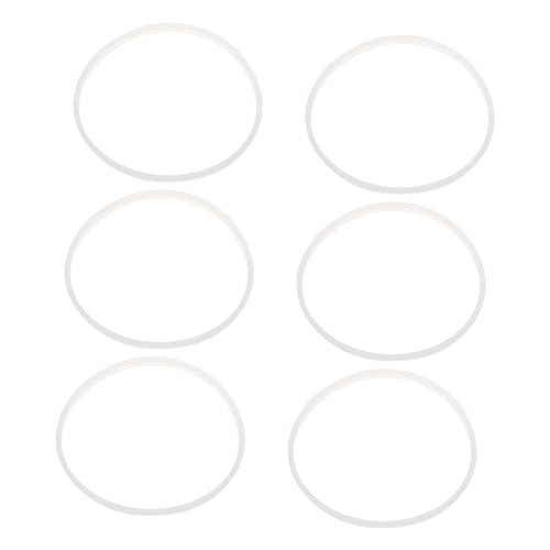 Alipis 1 Satz Teiliges Silikon Dichtungsring Set Für Praktische Ersatzteile Für Optimale Abdichtung Lebensmittelechtes Material Einfache Installation Hochwertige Juicer 6 Stück von Alipis