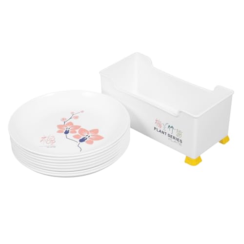 Alipis 1 Set Obsttablett Set Dessertteller Speiseteller Snacktablett Teller Obstteller Dessert Serviertablett Snack Servierplatte Tablett Geschirr Küchenbedarf Lebensmittel von Alipis