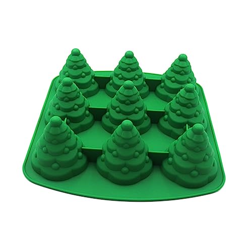 Alipis 1 Stk Christbaumkuchenform tannenbaum backform tannenbaum silikonform Weihnachtsbaum Kuchenform 3D Weihnachtsbaumkerze Backformen Silikonformen DIY zubehör geruchlose Kuchenform von Alipis
