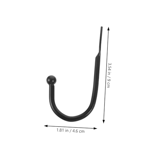 Alipis 10 Stk Teiliges Metall Wandhaken Gardinenhalter mit Schrauben Robuste Wandmontage Platzsparend Stilvoll Vielseitig für Vorhänge Kleidung Taschen Bad Küche Langlebig und Alipis 10 Stk Teiliges Metall Wandhaken Gardinenhalter mit Schrauben Robuste Wandmontage Platzsparend Stilvoll Vielseitig für Vorhänge Kleidung Taschen Bad Küche Langlebig und von Alipis