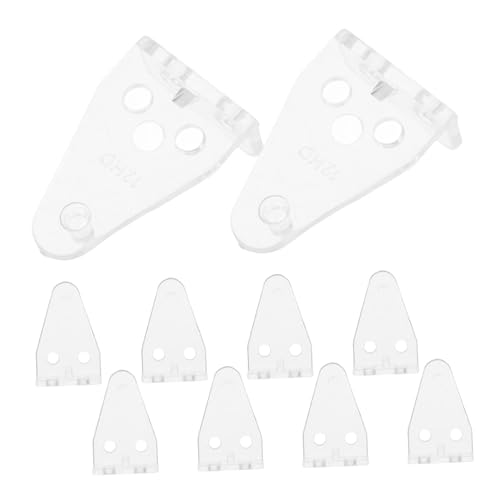 Alipis 10 Stk Teiliges Transparente Halterungen für Jalousien Kunststoff blindhalter für Unterseite Einfache Montage Langlebig und Stabil Geeignet für Fensterjalousien ohne Bohren Alipis 10 Stk Teiliges Transparente Halterungen für Jalousien Kunststoff blindhalter für Unterseite Einfache Montage Langlebig und Stabil Geeignet für Fensterjalousien ohne Bohren von Alipis