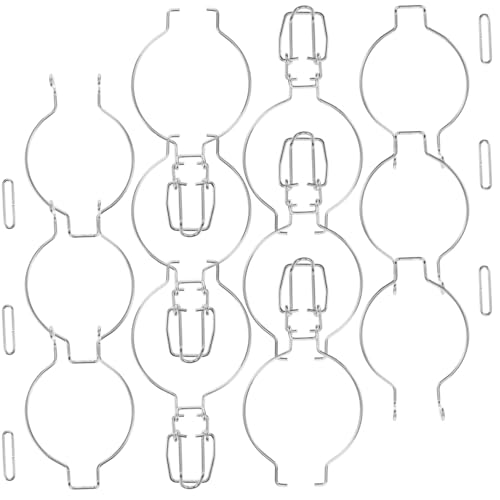 Alipis 10 Stück Einmachglas-Drahtbügel Griffe Weithals-Glasschnalle Glas-Einmachglas-Drahtklemmen Kanisterdichtung Drahtklammern Befestigungen Halter Ersatzkugel Pintglas-Zubehör Alipis 10 Stück Einmachglas-Drahtbügel Griffe Weithals-Glasschnalle Glas-Einmachglas-Drahtklemmen Kanisterdichtung Drahtklammern Befestigungen Halter Ersatzkugel Pintglas-Zubehör von Alipis