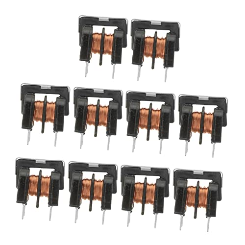 Alipis 10 Stück Gleichtakt Induktor Filter Hohe Kapazität Niedrige Magnetische Leckage Anwendungsbereiche Korrosionsbeständig Zuverlässig für Elektronikgeräte von Alipis
