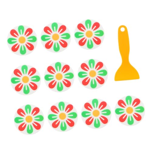 Alipis 10 Stück Teiliges Anti rutsch badewannen Selbstklebenden Wasserdichten Aufklebern und Schaber rutschfeste Streifen für Dusche Pool Treppen und Glatte Oberflächen Sicherer Halt für von Alipis