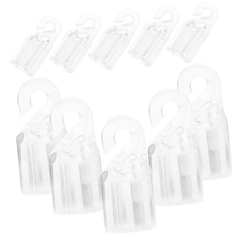 Alipis 10 Stück Teiliges Blinder Wandhaken aus Klarem Pom Kunststoff Leichter Universeller Gardinenhaken für Vertikale Jalousien Einfache Montage Kompatibel mit Kippstab und Alipis 10 Stück Teiliges Blinder Wandhaken aus Klarem Pom Kunststoff Leichter Universeller Gardinenhaken für Vertikale Jalousien Einfache Montage Kompatibel mit Kippstab und von Alipis