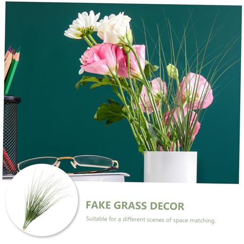 Alipis 10 Stück Teiliges Künstliches Hohe Täuschend Echte Grüne Dekopflanzen Pflegeleichte Langlebige Simulation für Zimmer Balkon und Wohnraumgestaltung von Alipis