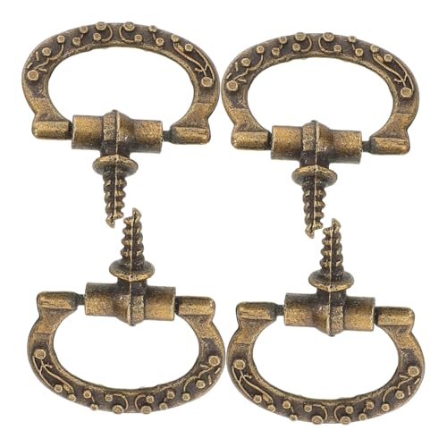 Alipis 10 Stück Teiliges Mini Möbelgriffe aus Vintage Schubladenknöpfe mit Ergonomischem Design Sicher und Langlebig für Schmuckschatullen Schränke Kommoden und Kleiderschränke von Alipis