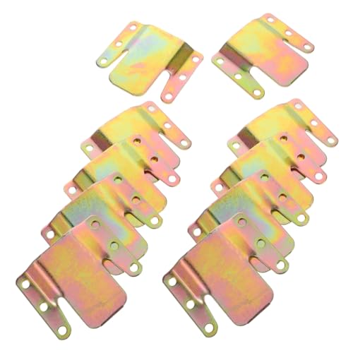 Alipis 10 Stück Teiliges Möbelverbinder mit Konischem Design Stabile Sofaverbinder und Möbel Sliderclips Vielseitig Einsetzbar für Sofa und Möbelmontage Einfache Justierung von Höhe und von Alipis