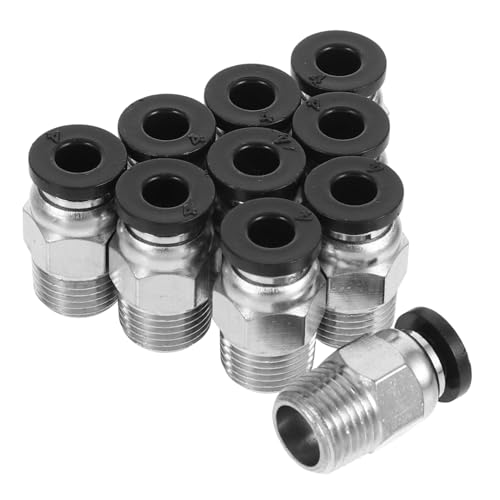Alipis 10 Stück Teiliges Ptfe Schlauch Push Fitting für Drucker Pneumatische Verbinder Kompatibel mit Ed Bowden Extruder Einfache Installation Hitzebeständig und Präzise Gefertigt Alipis 10 Stück Teiliges Ptfe Schlauch Push Fitting für Drucker Pneumatische Verbinder Kompatibel mit Ed Bowden Extruder Einfache Installation Hitzebeständig und Präzise Gefertigt von Alipis