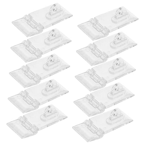 Alipis 10 Stück Teiliges Set Transparentes Acryl Hasp für Schmuckkästen Langlebig und Bruchsicher Geeignet für Vintage Möbel und Kleine Schränke mit Verstärktem Design Alipis 10 Stück Teiliges Set Transparentes Acryl Hasp für Schmuckkästen Langlebig und Bruchsicher Geeignet für Vintage Möbel und Kleine Schränke mit Verstärktem Design von Alipis