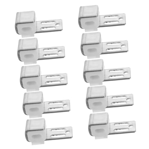 Alipis 10 Stück Teiliges Sofa federklammern Mehrloch design zur Präzisen Polstermöbel reparatur Verstellbare Clips für Couch federstütze und Verbindungsbefestigung von Alipis