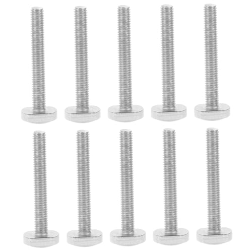 Alipis 10 Stück Teiliges T nutenbolzen aus Rostfreiem Edelstahl Präzise Holz t schrauben für Möbelbau und Vielseitige Werkstattanwendungen Alipis 10 Stück Teiliges T nutenbolzen aus Rostfreiem Edelstahl Präzise Holz t schrauben für Möbelbau und Vielseitige Werkstattanwendungen von Alipis