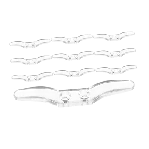 Alipis 10 Stück Teiliges Transparente Jalousie schnurhalter aus Robustem Langlebige Fensterrollo Schnurklemmhalter für Sichere Kordelorganisation Kompatibel mit Verschiedenen Gardinen von Alipis