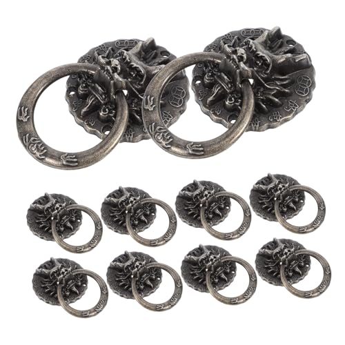 Alipis 10 Stück Teiliges Vintage Türgriff aus Robustem Zinklegierung Dekorativer Schrankgriff für Küchenschränke und Möbel Einfache Montage Langlebig und Widerstandsfähig Geeignet für Alipis 10 Stück Teiliges Vintage Türgriff aus Robustem Zinklegierung Dekorativer Schrankgriff für Küchenschränke und Möbel Einfache Montage Langlebig und Widerstandsfähig Geeignet für von Alipis