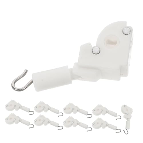Alipis 10 Stück Teiliges Wand Blendeneinstellungs mit Haken Robustes Kippmechanismus Ersatzteil für Horizontale Jalousien Kompatibel mit Rollo Raffrollo und Standardvorhängen Einfache von Alipis