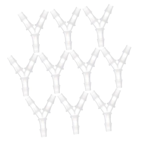 Alipis 10 Stück Teiliges Y form Schlauchverbinder aus Robustem Kunststoff Installieren Leichter Gartenschlauch Anschluss für Bewässerung und Wasserverteilung im Garten und Haushalt Alipis 10 Stück Teiliges Y form Schlauchverbinder aus Robustem Kunststoff Installieren Leichter Gartenschlauch Anschluss für Bewässerung und Wasserverteilung im Garten und Haushalt von Alipis