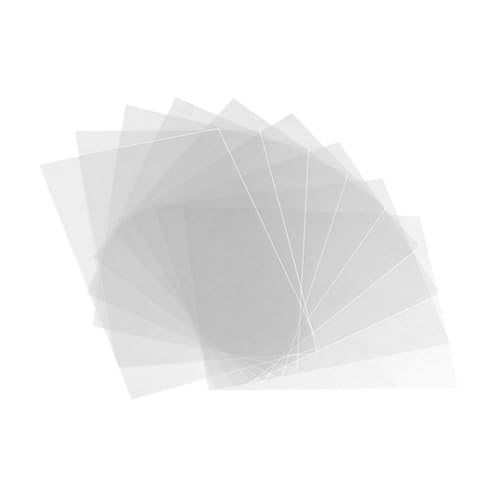Alipis 10 Stück Transparente Kunststoffplatten für Bastelprojekte Ersatz für Bilderrahmen für Malerei Dekoration und Handarbeiten Alipis 10 Stück Transparente Kunststoffplatten für Bastelprojekte Ersatz für Bilderrahmen für Malerei Dekoration und Handarbeiten von Alipis